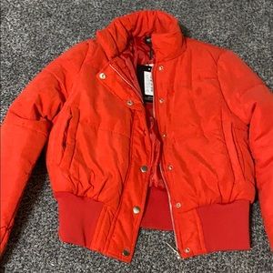 Cute Red Winter Coat - Never Worn
